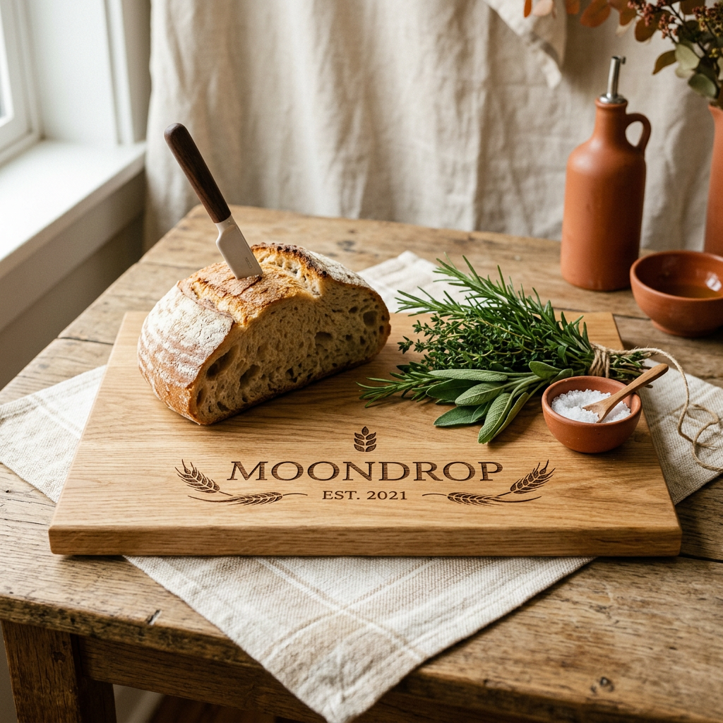 Engraved Wooden Cutting Board