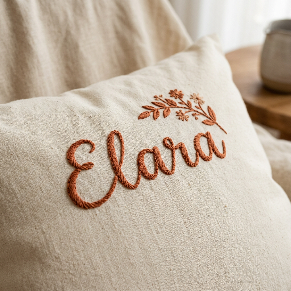 Custom Name Pillow