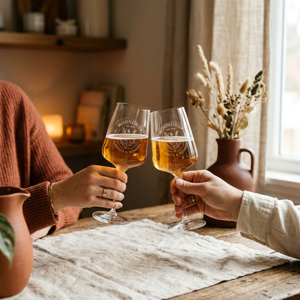 Engraved Whiskey Glass Set