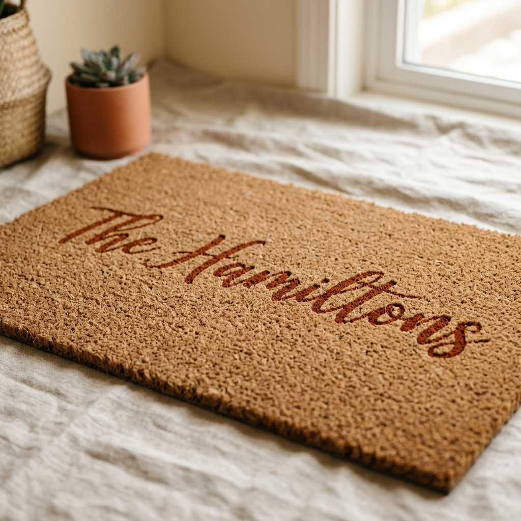 Personalized Doormat