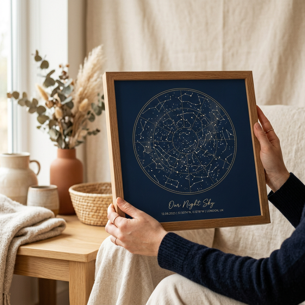 Custom Star Map Print